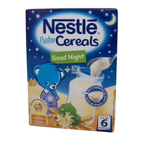 Nestle Baby Cereals Good Night Tilleul et 5 céréales 250 g