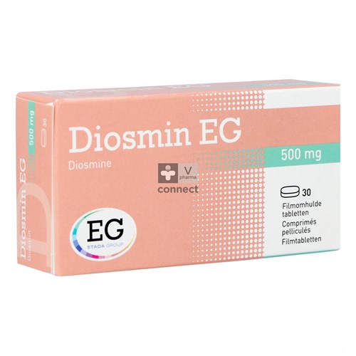 Diosmin Eg 500 mg 30 Comprimés
