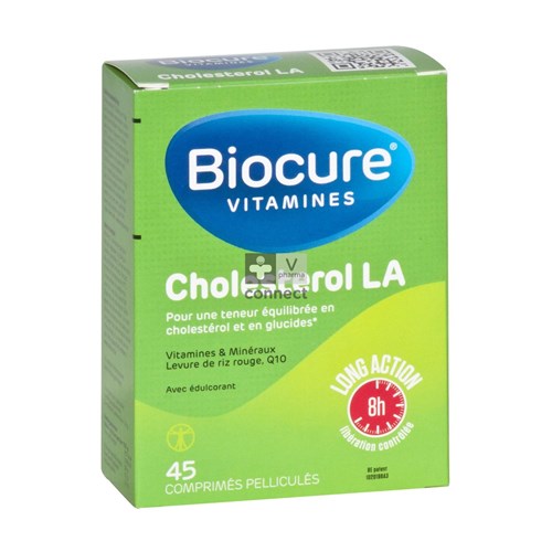 Biocure Cholesterol LA 45 Comprimés