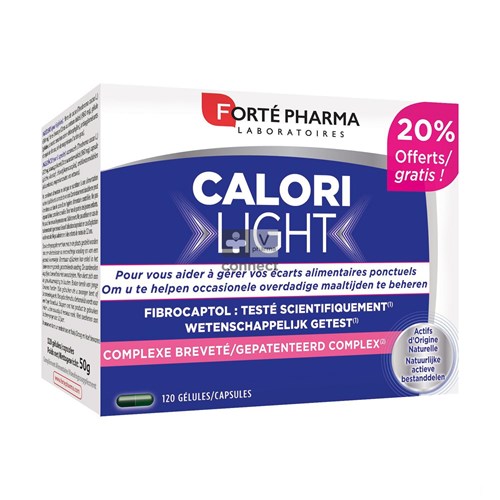 Forte Pharma Calori Light 120 Gélules Eco Pack Prix Promo