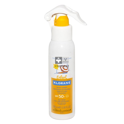 Klorane Bébé Spray Solaire SPF50+ 100 ml