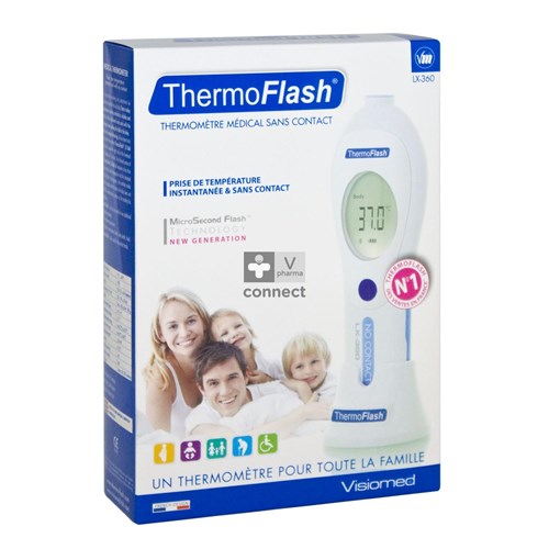 Thermoflash Thermometre LX360 Infrarouge Sans Contact