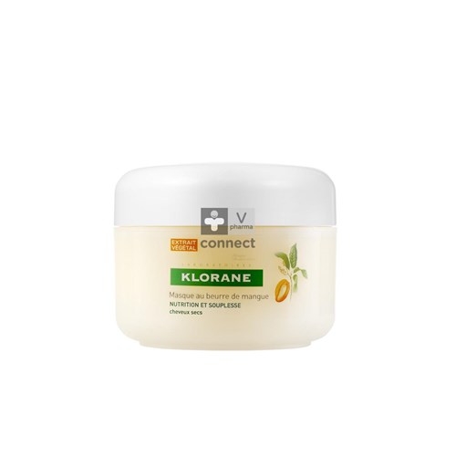 Klorane Masque Crème au Beurre de Mangue 150 ml