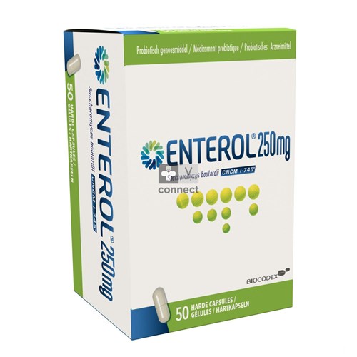 Enterol 250 mg 50 Gelules