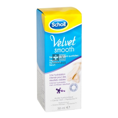 Scholl Velvet Smooth Serum Hydratant Quotidien 30 ml