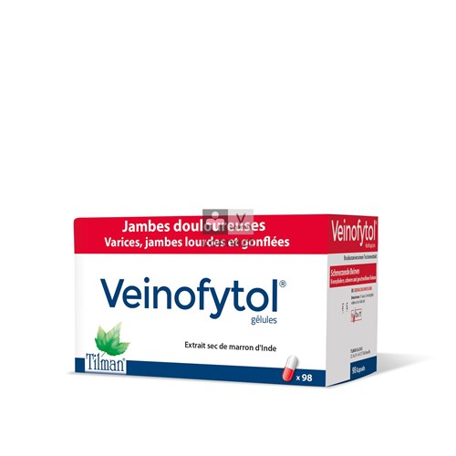 Veinofytol 50 Mg 98 Capsules Tilman