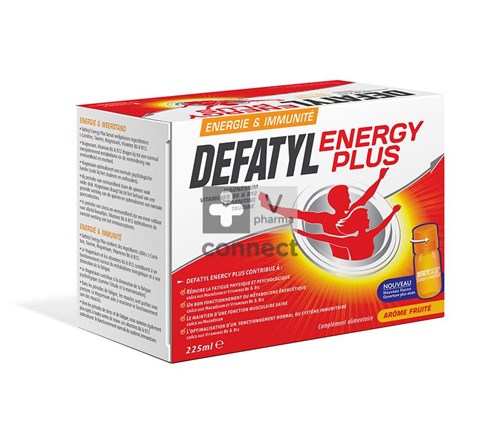 Defatyl Energy Plus 15 Flacons Buvables