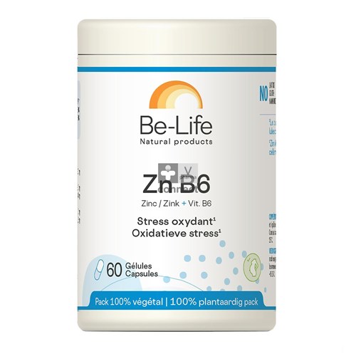 Be-Life Zn B6  60 Gélules