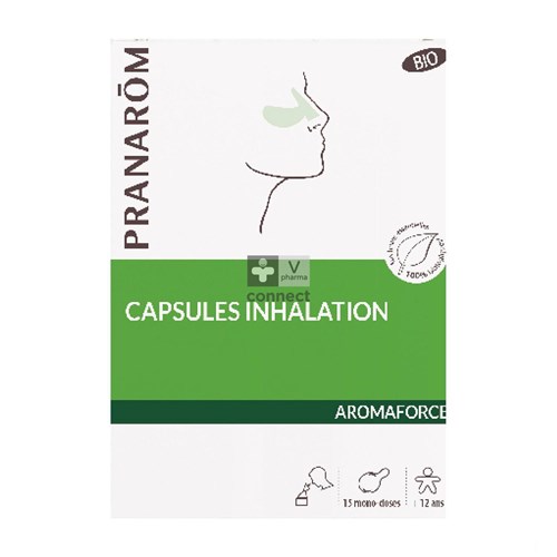 Pranarom Aromaforce Inhalation 15 Capsules