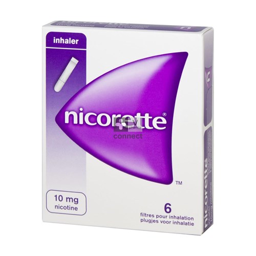 Nicorette Inhaler 10 mg 6 Filtres pour Inhalation