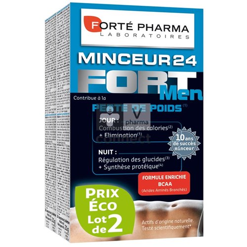 Forte Pharma Minceur 24 Fort Men Duopack 2 x 28 Comprimés