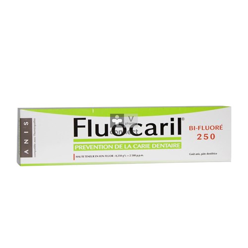 Fluocaril 250 Dentifrice Anis  125ml
