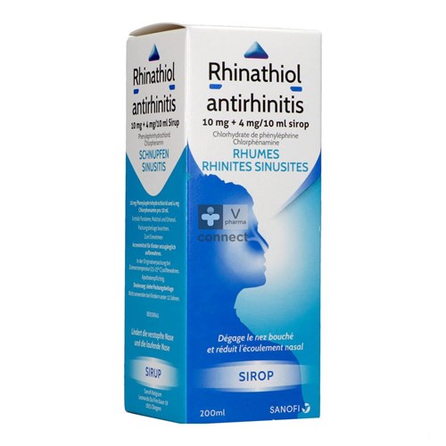 Rhinathiol Antirhinitis Sirop 200 ml