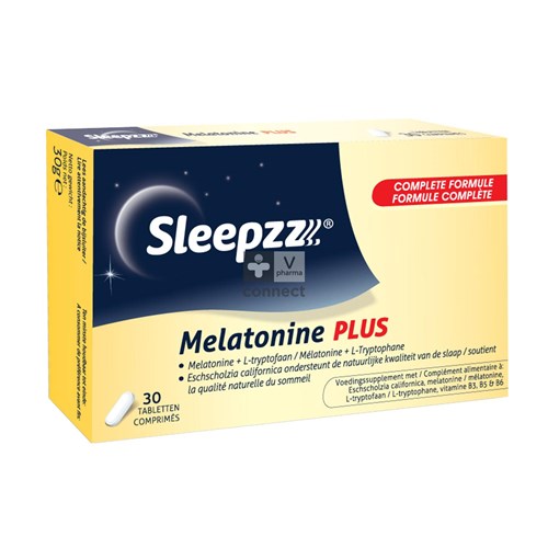 Sleepzz Melatonine Forte 30 Comprimés