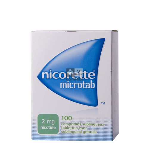Nicorette  Microtab Classic Comprimes 2 Mg X 100