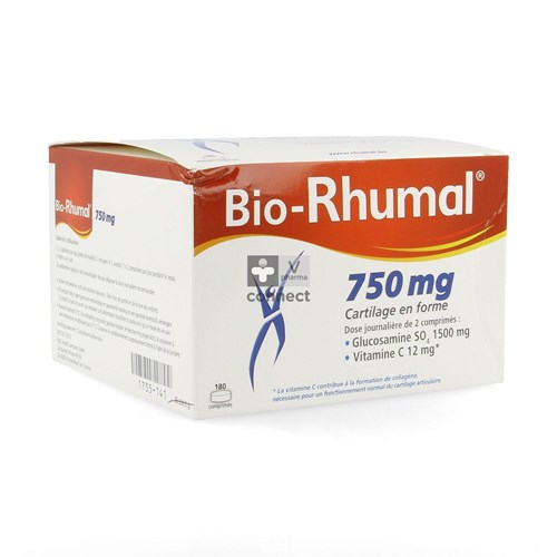 Bio Rhumal 750 mg 180 Comprimés