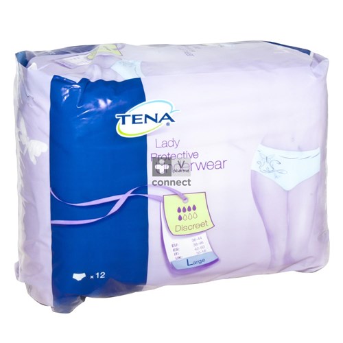 Tena Lady Protective Underwear Women Discreet Large 10 Protections