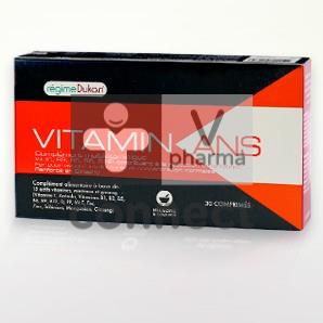 Regime Dukan Vitaminans 30 Comprimés