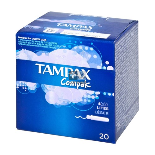 Tampax Compak Lites 20