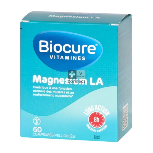 Biocure Magnesium Long Action 60 Comprimés