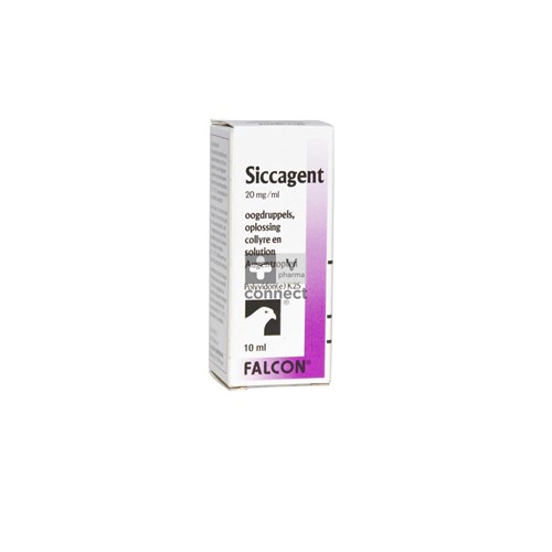 Siccagent Lubrifiant Ophtalmique 10 ml