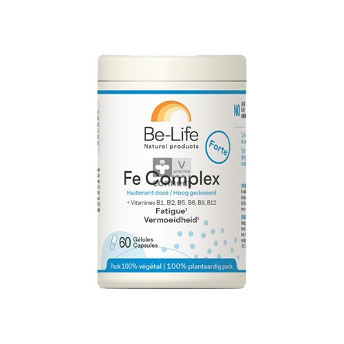 Be-Life Fer Complex 60 Gélules