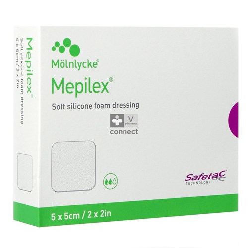 Mepilex 5 x 5 cm 5 Pièces
