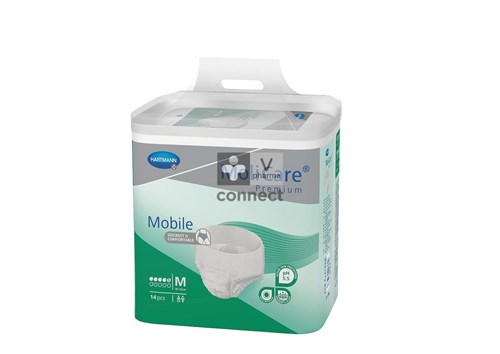 Molicare Premium Mobile 5 Gouttes Medium 14 Pièces