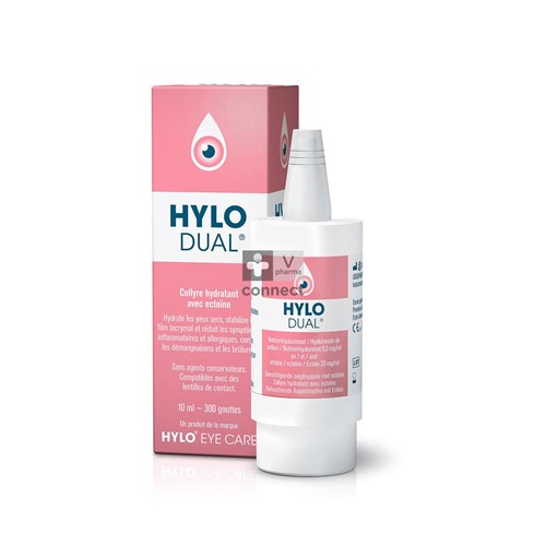 Hylo-Dual Hydraterende oogdruppels 10ml