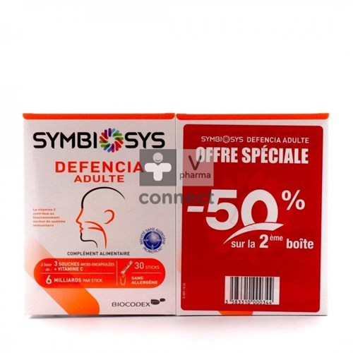 Symbiosys Defencia Adultes  60 Sticks Promo 2E -50%