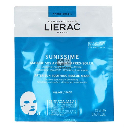 Lierac Sunissime SOS after-sun masker 18 ml