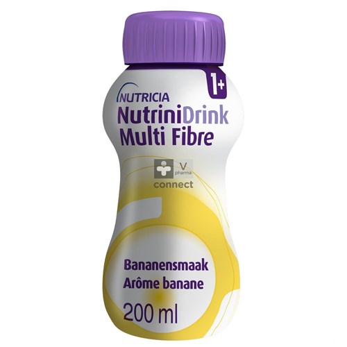 Nutricia Nutrinidrink Multi Fibre Banane 200 ml