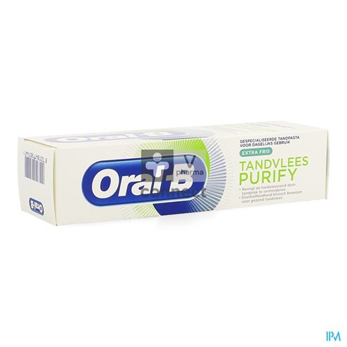 Oral B Dentifrice Purify Extra Fraicheur 75 ml