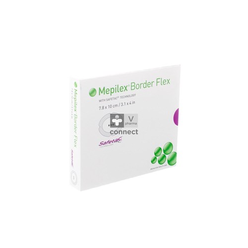 Mepilex Border Flex Verb 7,8x10cm 5 283570