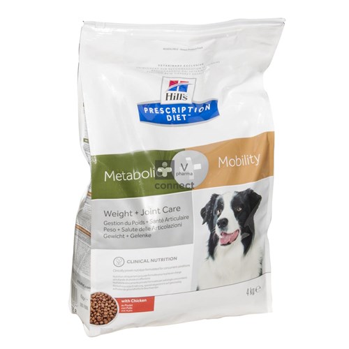 Hills Prescription Diet Canine Metabolic Mobility 4 kg
