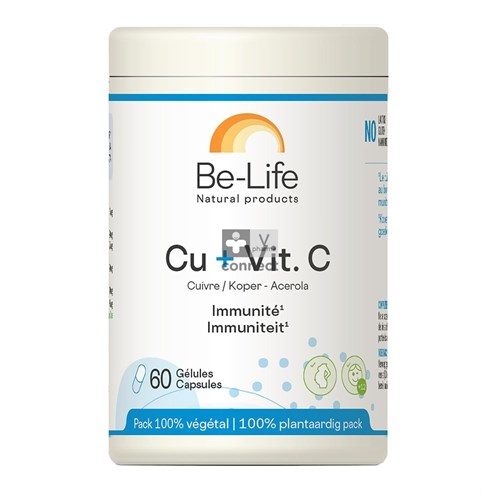 Be-Life Cu + Acerola 60 Gélules
