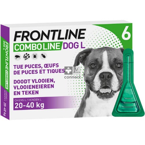 Frontline Combo Line Dog L Spot-On 6 Pipettes
