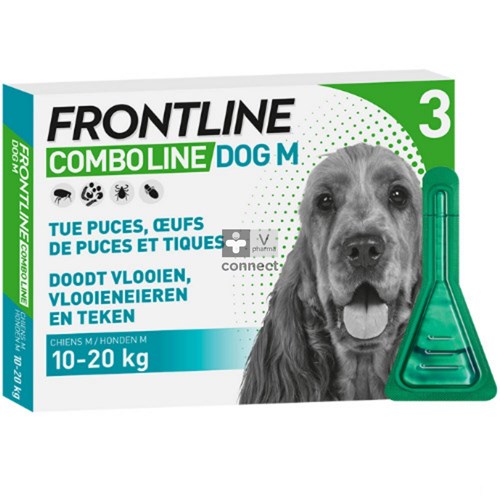 Frontline Combo Line Dog M Spot-On 3 Pipettes