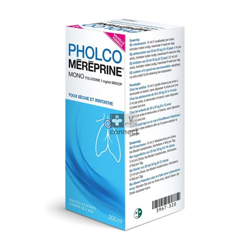 Pholcomereprine Mono Sirop 200 ml