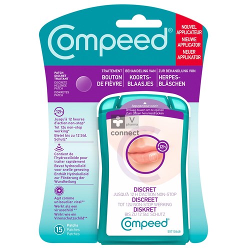 Compeed Patch Bouton Fièvre 15 Applications
