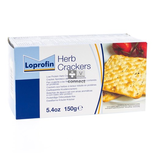 Loprofin Crackers 150 gr Herbes