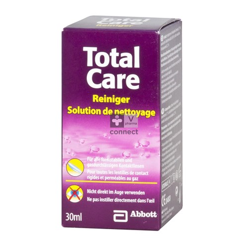 Totalcare Cleaner Solution pour Lentilles 30 ml