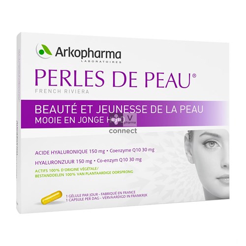 Arko Perles de Peau Acide Hyaluronique + Coenzyme Q10  30 Capsules