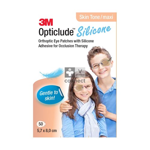 Opticlude 3M Silicone Eye Patch Skin Tone Maxi  50