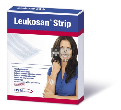 Leukosan Strip Sterile 6 x75 mm 2 x 3 Strips