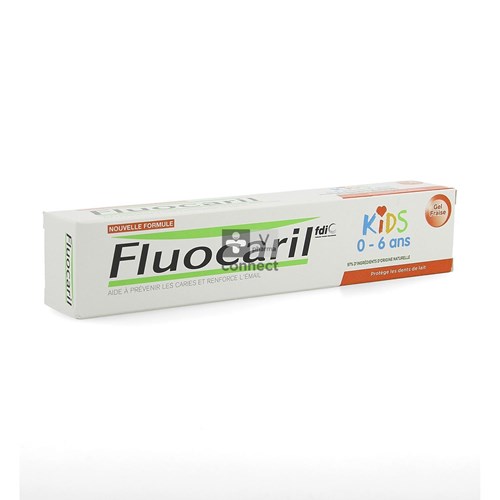Fluocaril Dentifrice Kids Gout Fraise 50 ml