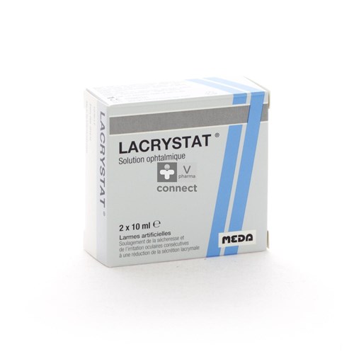 Lacrystat Oogdruppels 2 X 10 ml   Nf.