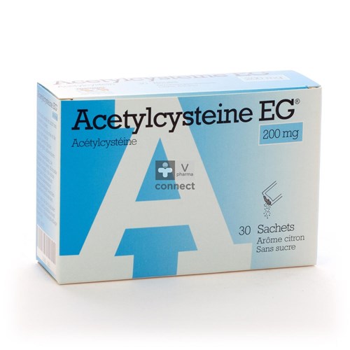 Acetylcysteine EG 200 mg 30 Sachets