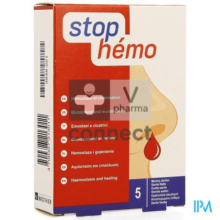 Stop Hemo Ouate Steril 5X4cm