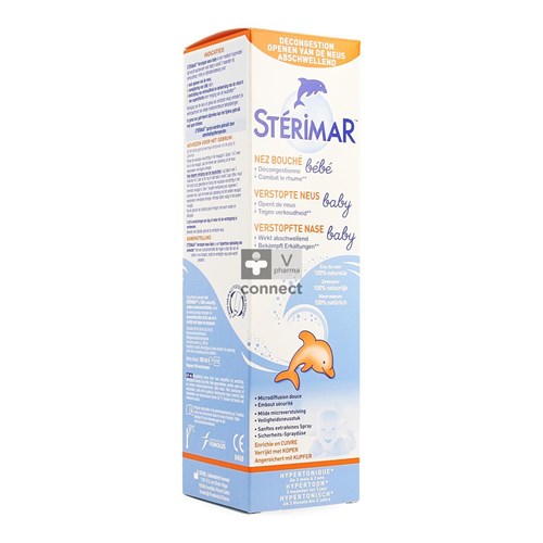 Sterimar Bébé - Enfant Nez Bouché Spray Nasal 100 ml